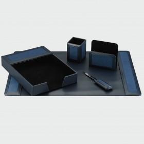 84-DSKA5 5pcs synthetic leather desk set